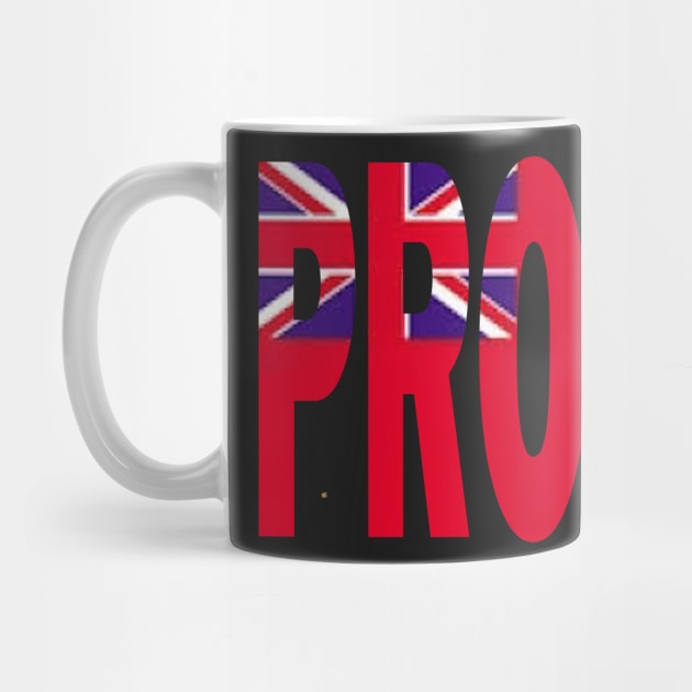 Bermuda Flag Design in The Word Proud - BVI - Soca Mode by Soca-Mode